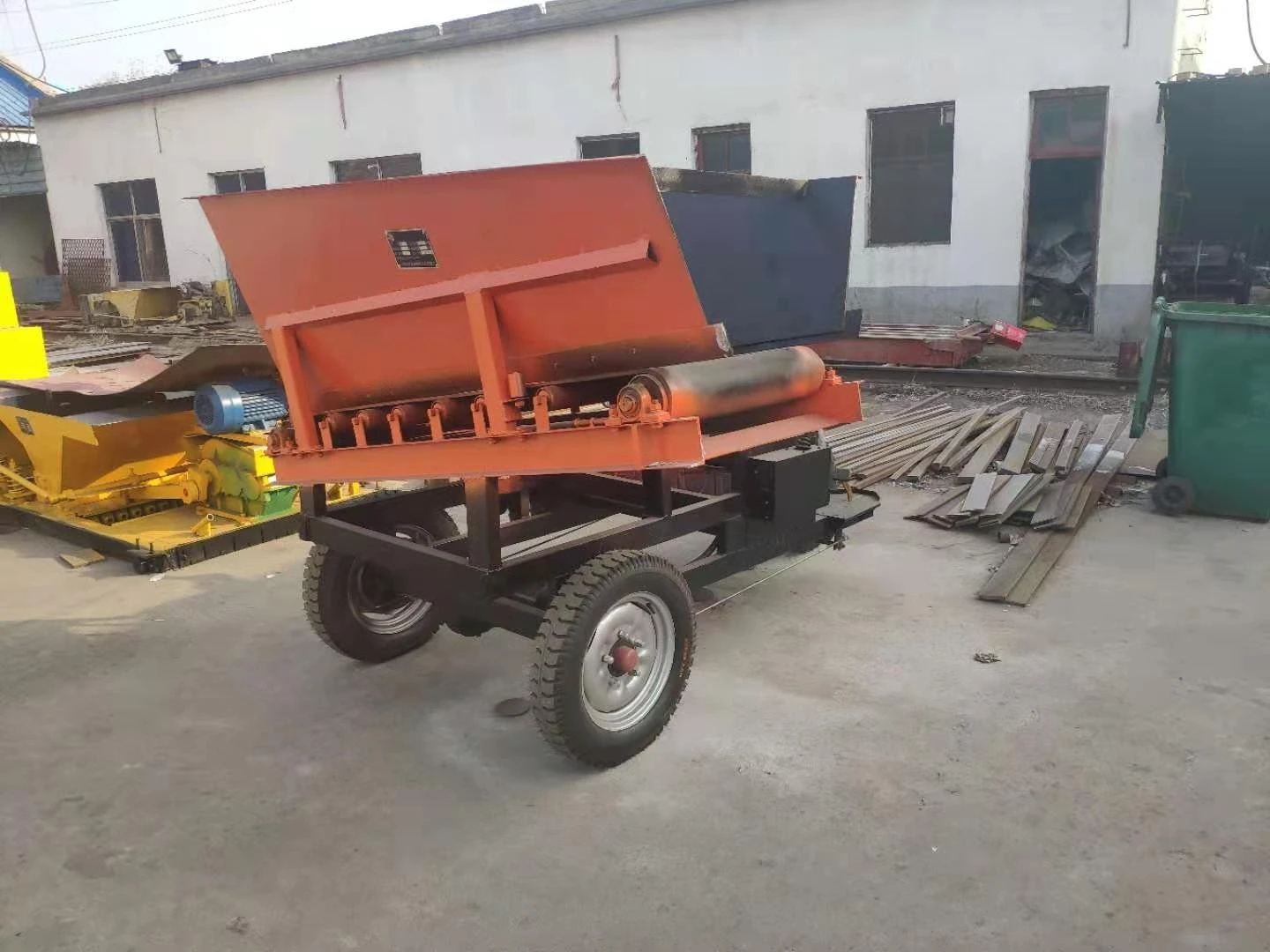 Concrete Transport Electric Tricycle factory